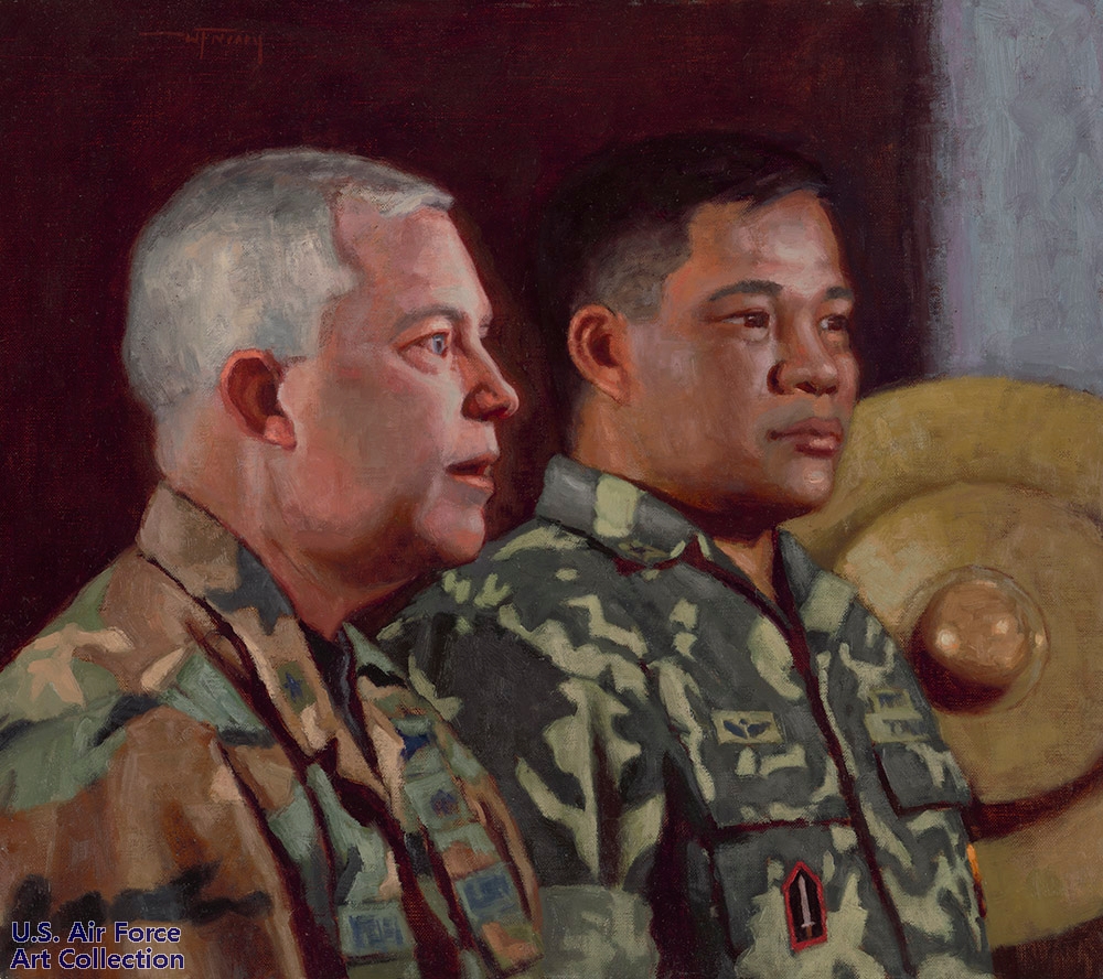 Gen Wurster and Gen Teodosio, OEF-Philippines Leadership